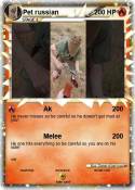 Pet russian