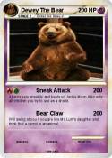 Dewey The Bear