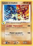 Lucario vs blaz