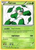 leaf man