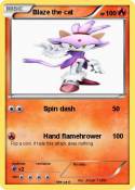 Blaze the cat
