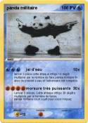 panda militaire