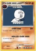 IT'S OVER 9000!