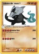 cubone die mom