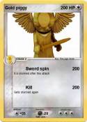 Gold piggy