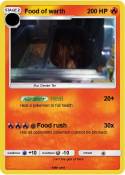 Food of warth
