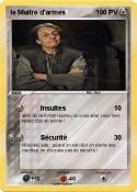 le Maitre d'arm