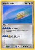 pikachu surfer
