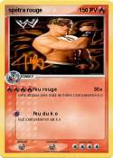 spétra rouge