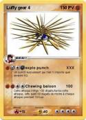 Luffy gear 4