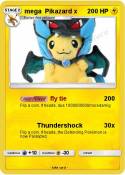 mega Pikazard x