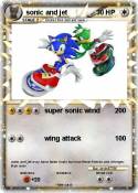 sonic and jet