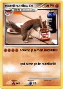 ecureil nutella