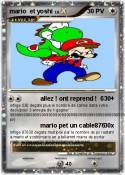 mario et yoshi