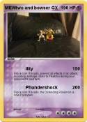 MEWtwo and bows