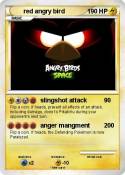 red angry bird