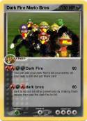 Dark Fire Mario