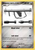 Wepons card