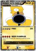 HOMER WITH GUN