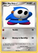 Blue Shy Guy