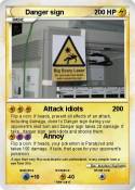 Danger sign