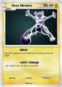 Neon Mewtwo