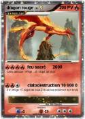 dragon rouge