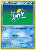 Sprite can
