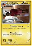 Lightning boy