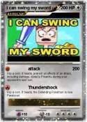 i can swing my