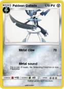Paldean Gallade