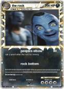 the rock