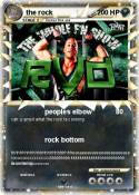 the rock