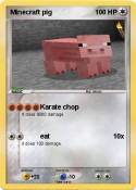 Minecraft pig