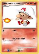 bébé mario brul