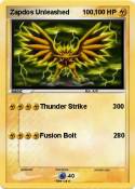 Zapdos Unleashe