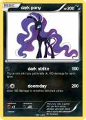dark pony