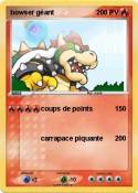bowser géant