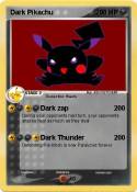 Dark Pikachu