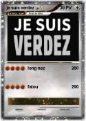 je suis verdez