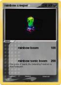 rainbow creeper