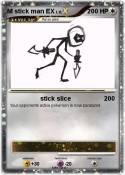 M stick man