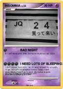 INSOMNIA