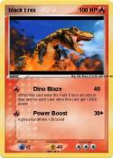 black t rex