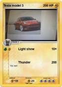 Tesla model