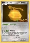 fruit d or