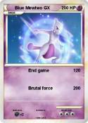 Blue Mewtwo GX