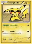 korean pikachu