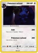 Pokemon school