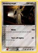 Weeping angel